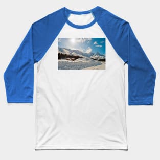Canadian Rocky Mountains Icefields Parkway Canada Baseball T-Shirt